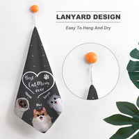 Thumbnail for Custom Best Fur Mama Ever Dog Cat Hand Towel, Pet Lover Gift JonxiFon