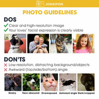 Thumbnail for Never Walk Alone Pet Memorial Metal Keychain, Pet Loss Gift AA