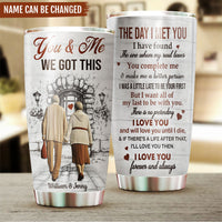 Thumbnail for The Day I Met You Personalized Tumbler AA