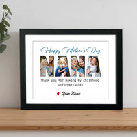 Thumbnail for Custom Happy Mother's Day Grandma Photo Collage Picture Frame, Gift For Mom/Grandma AA