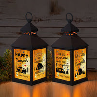 Thumbnail for Custom The Best Memories Are Made Camping Lantern II, Gift For Camper FC