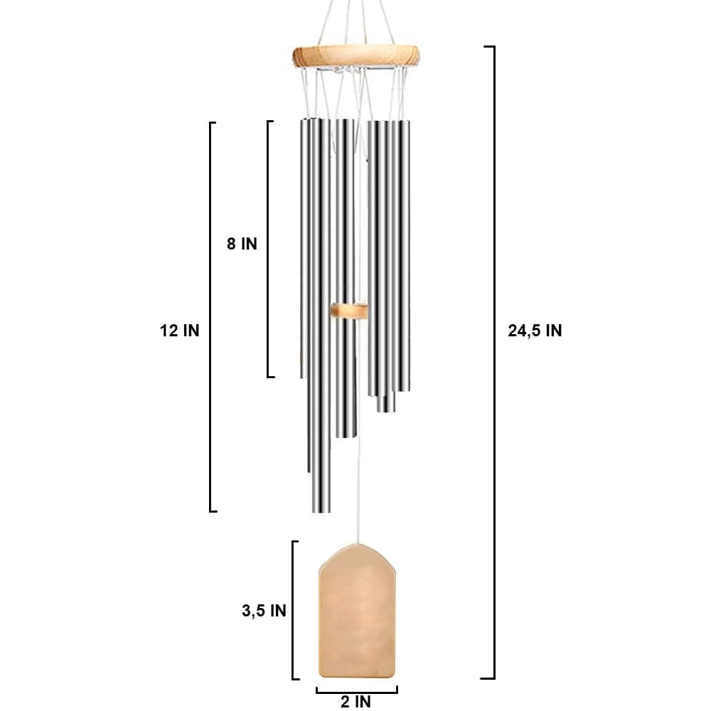 Custom Angel Dog Cat With Wings Memorial Wind Chime, Memorial Gift AZ