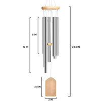 Thumbnail for Custom Angel Dog Cat With Wings Memorial Wind Chime, Memorial Gift AZ