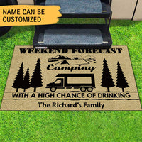 Thumbnail for Forecast Camping with A High Chance of Drinking, Camping Doormat AB