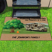 Thumbnail for Making Memories One Campsite At A Time - RVs Doormat For Campers AB