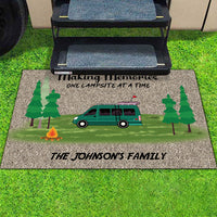Thumbnail for Making Memories One Campsite At a Time, RVs Doormat Gift For Campers AB