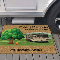 Thumbnail for Making Memories One Campsite At A Time - RVs Doormat For Campers AB