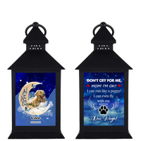 Thumbnail for Custom Dog Photo Dont cry for me Memorial Lantern II, Pet Memorial Gift JonxiFon